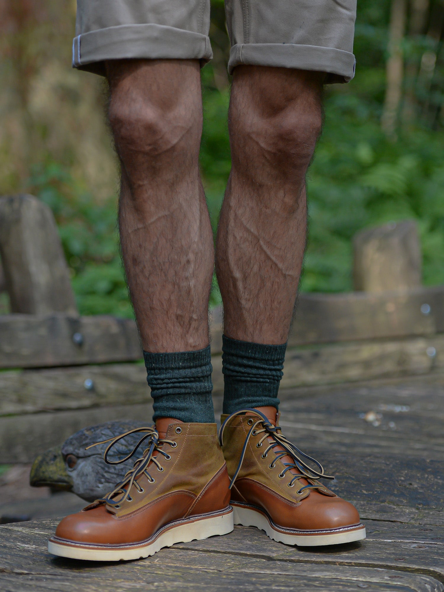 Prisoner Whisky Waxed Gold - Men's Sandman Shoes – Sandmanncraft